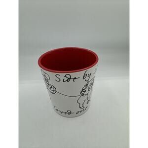 Disney Lady And The Tramp Mug Side by Side With Your Loved One White Toy Sketch